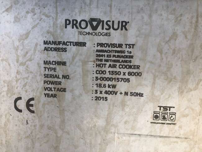 Provisur TST Multi-Tier hot air cooker