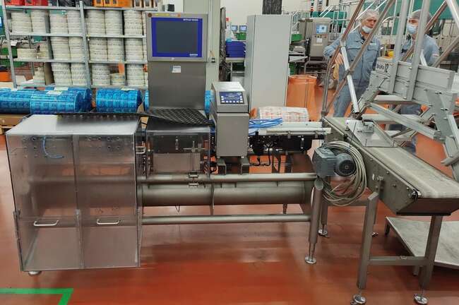 Weber / Multivac slicing / packaging line