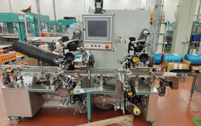 Weber / Multivac slicing / packaging line