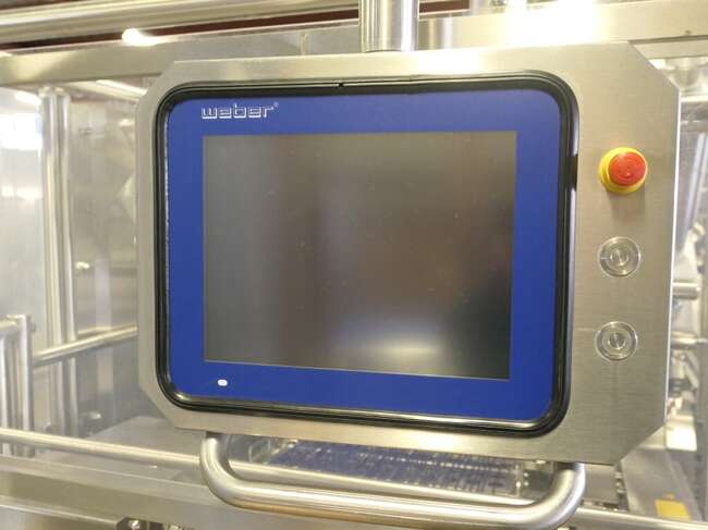 Weber / Multivac slicing / packaging line