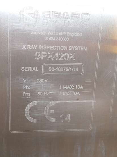 Sparc Systems X-ray inspection machine