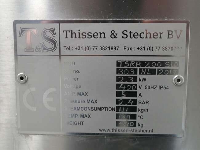 Thissen & Stecher mixing cooking kettle