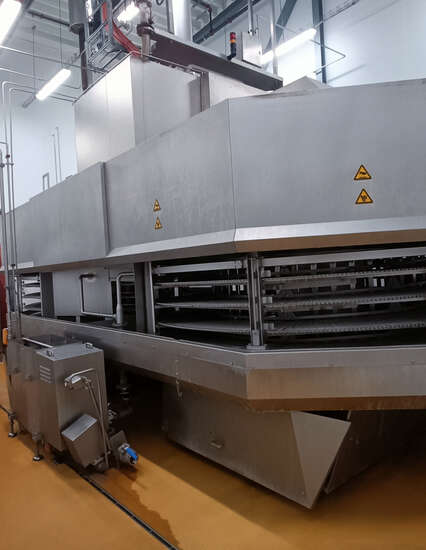 Marel TSO600/96/4 EL spiral oven
