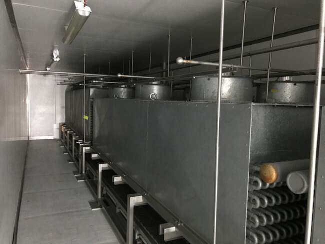CIMS tunnel freezer